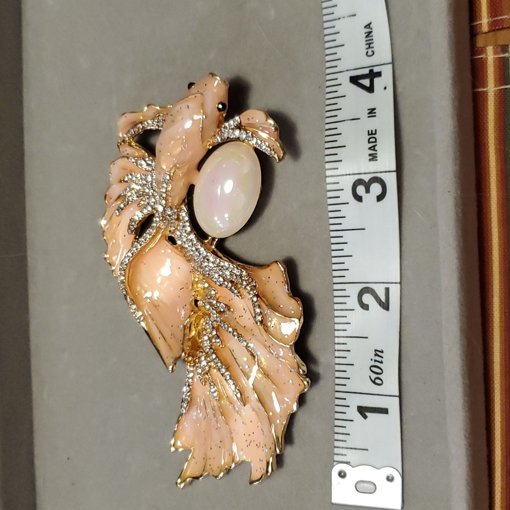Fish brooch